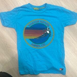 Aviator nation kids tee